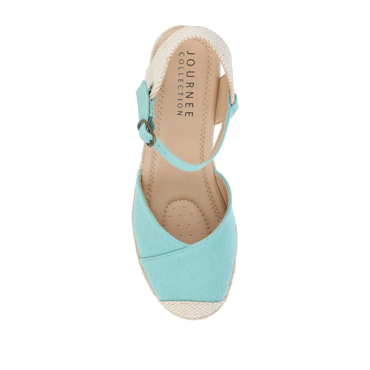 ASHLYN ESPADRILLE WEDGE SANDALS IN WIDE