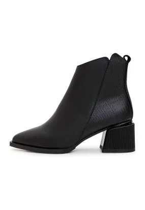 Casual Ankle Boots - Black