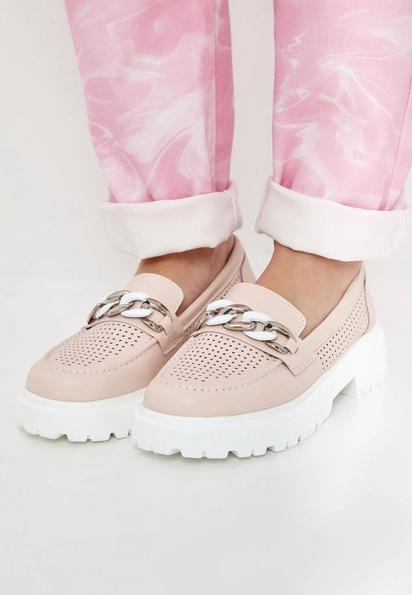 Casual Loafers - Pink