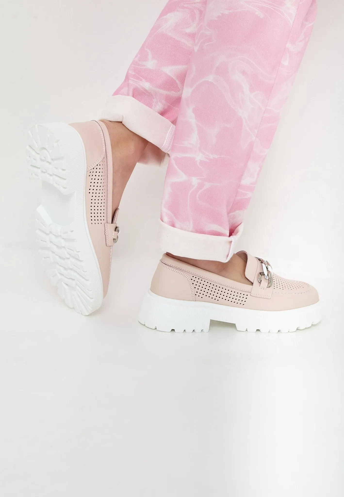 Casual Loafers - Pink