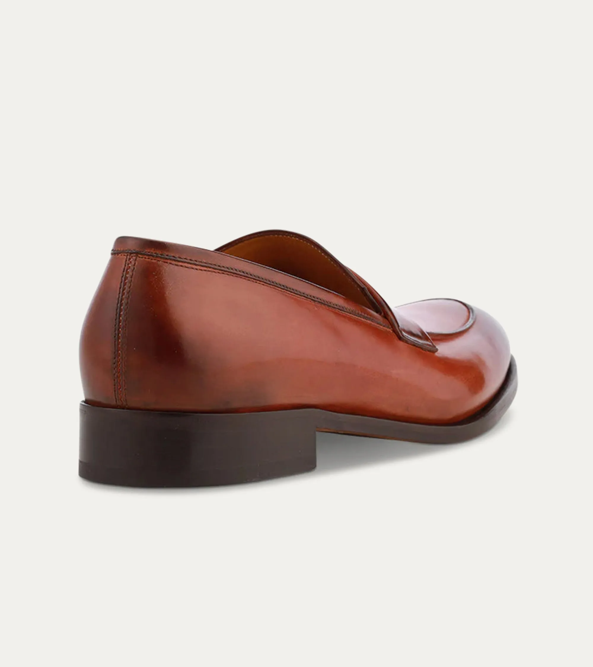 Jack Square Keeper Loafer in Cognac