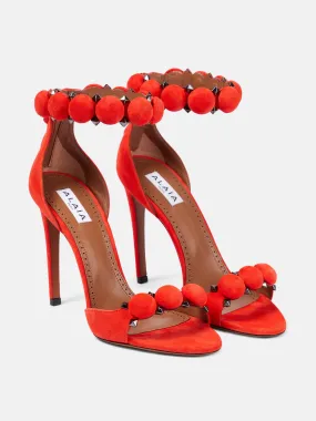 La Bombe 100 suede sandals