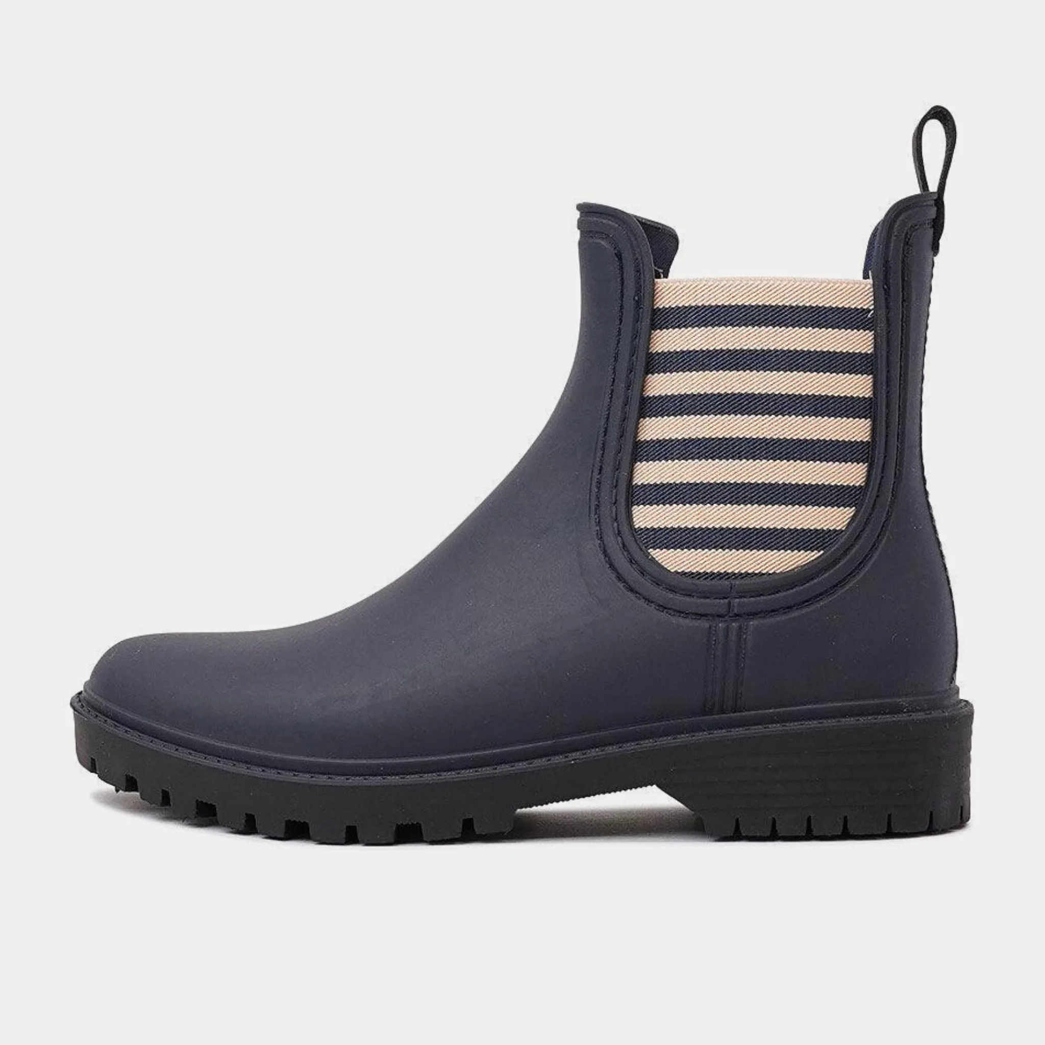 Laurina Navy Stripe Gumboots