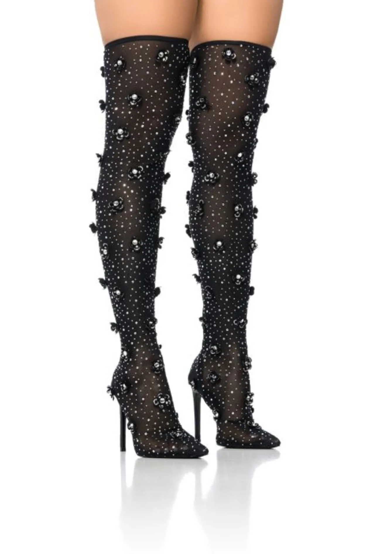 MARLOWE-BLACK STILETTO BOOT