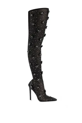 MARLOWE-BLACK STILETTO BOOT