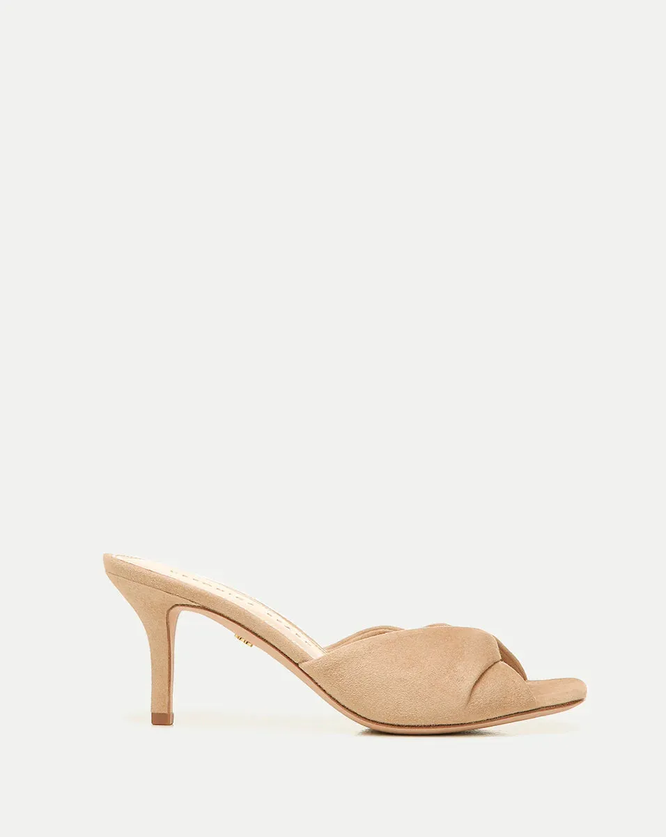 Melli Suede Sandal - Sand