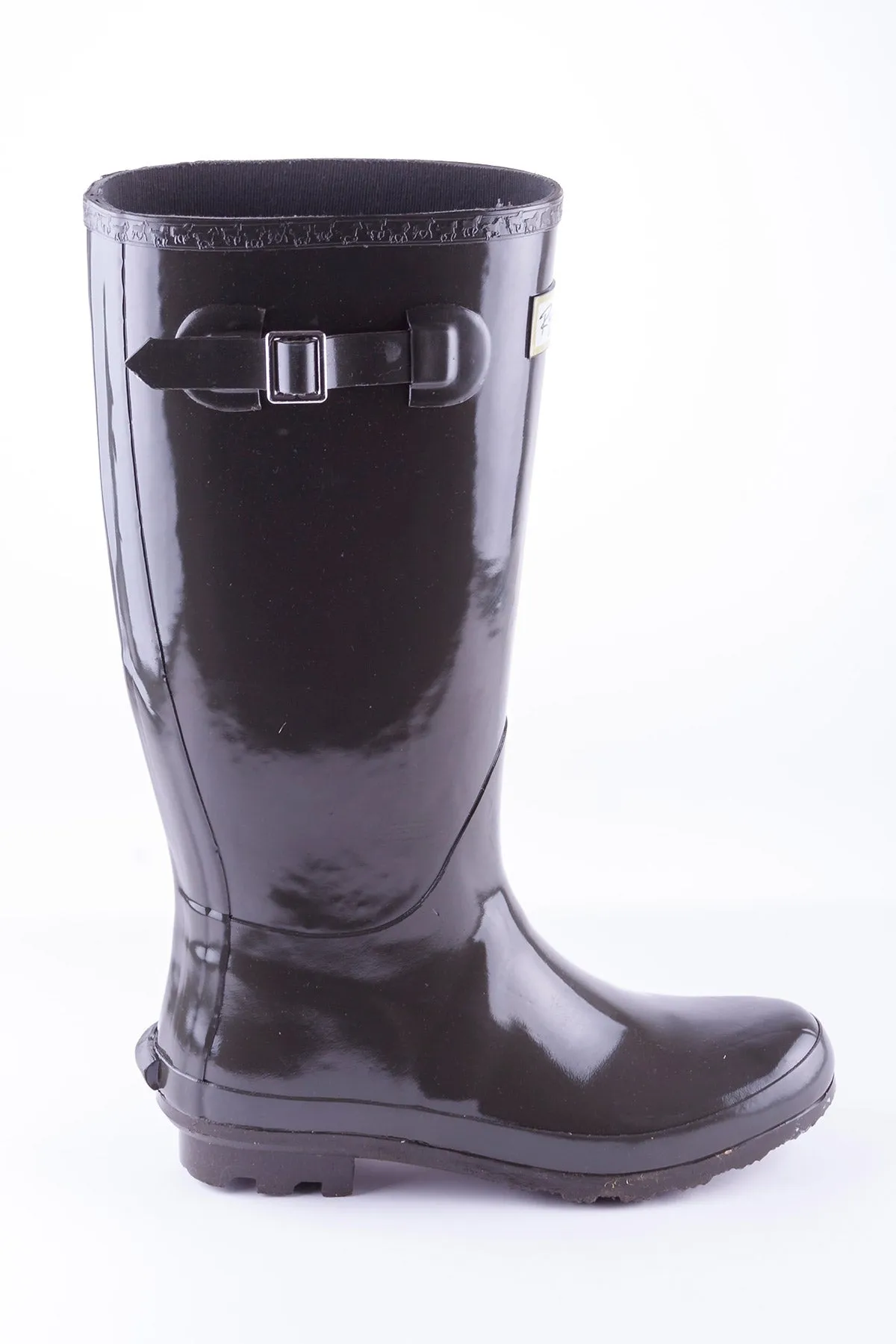 Mens Ripon II High Gloss Wellingtons