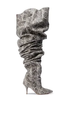 NEMY-SNAKE STILETTO BOOT