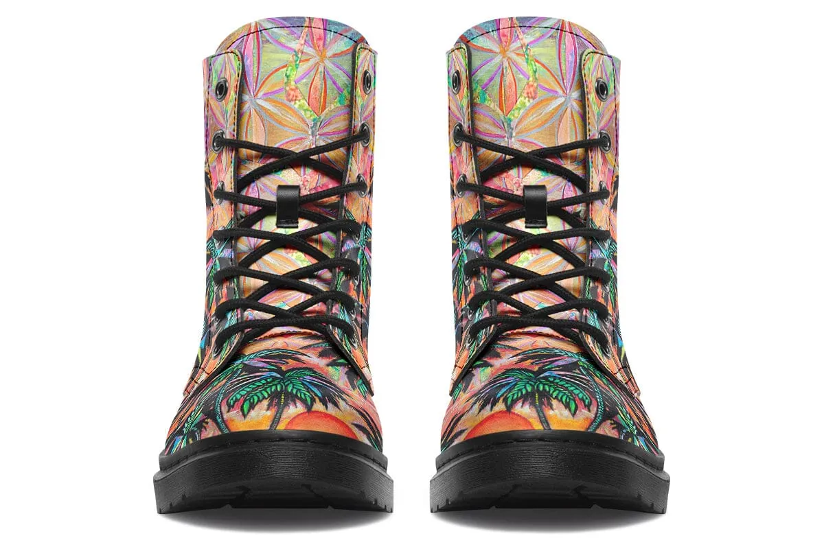 Playa Dreams Combat Boots