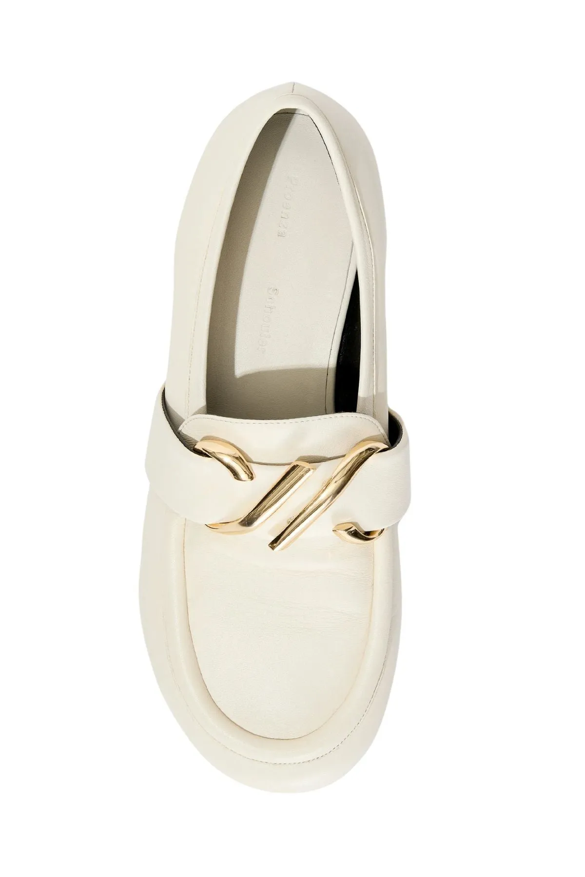 Proenza Schouler Monogram Loafers - Natural