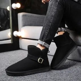 Short Tube Cotton boots Thickened Warm Shoes Plus Velvet