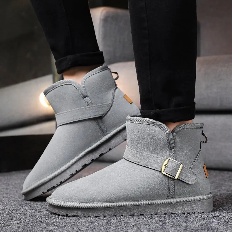 Short Tube Cotton boots Thickened Warm Shoes Plus Velvet