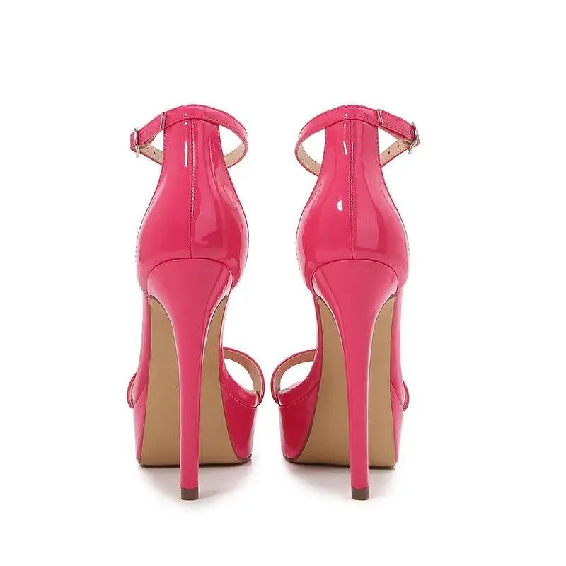 Sophisticated High Heeled Sandals