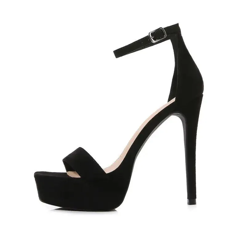 Sophisticated High Heeled Sandals