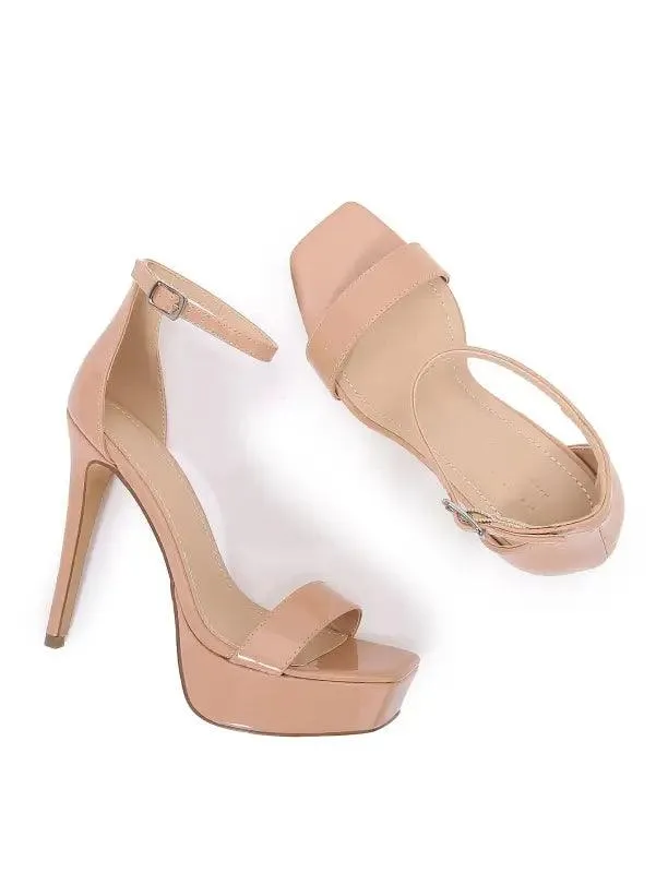 Sophisticated High Heeled Sandals