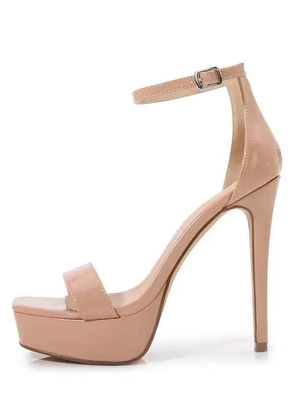 Sophisticated High Heeled Sandals