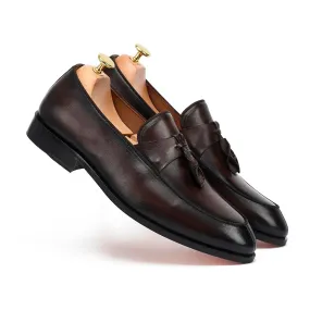 Spanish Tassel Coffee Loafers