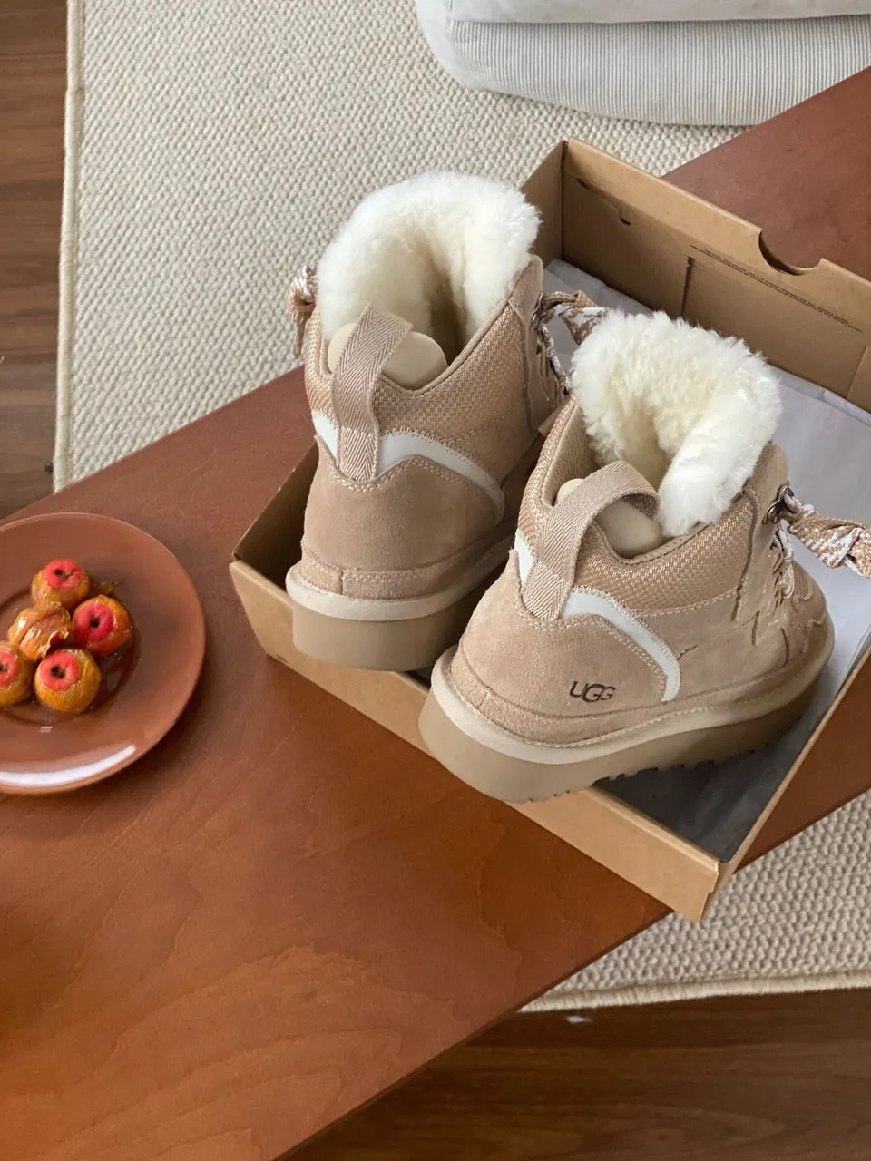 Tahoe Essentials X UGG Fuzzy Boots – Wrap Your Feet in Cozy Comfort and Iconic Style