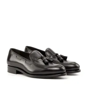 Tassel Loafer black box calf