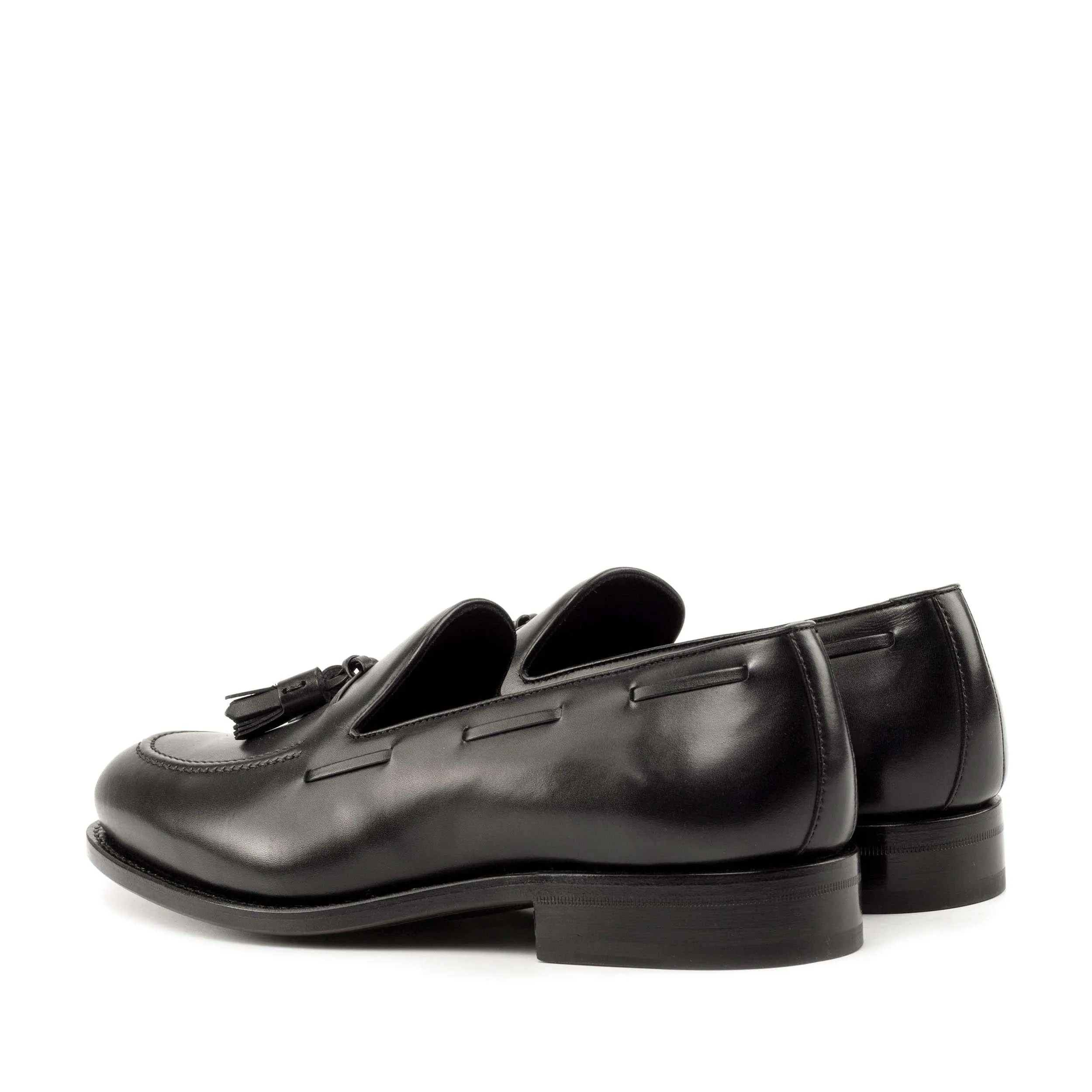 Tassel Loafer black box calf