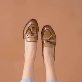 Tassel Loafer Shoes For Women