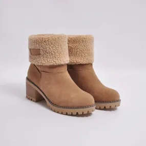 Women's Winter Boots with Fur for Warm Toes